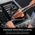 thumbnail image 4 of Ninja CW69010 NeverStick Comfort Grip Juego de utensilios de cocina de 10 piezas, antiadherente, duradero, resistente a los arañazos, apto para lavaplatos, horno hasta 400 °F, asas de silicona, gris, 4 of 5