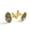 Color 4, variant on Men's Classic Stainless Steel, Skull Dollar Green Camouflage Pattern Cufflinks Business Wedding Shirts, Golden