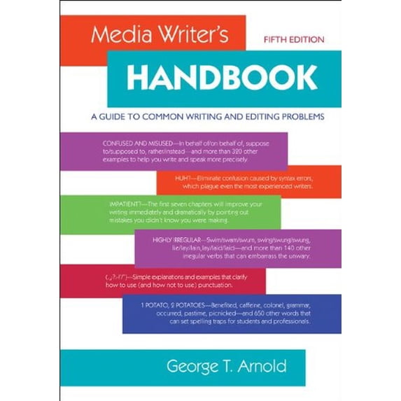 Pre-Owned Media Writer's Handbook: A Guide to Common Writing and Editing Problems (Unknown) 0073378852 9780073378855