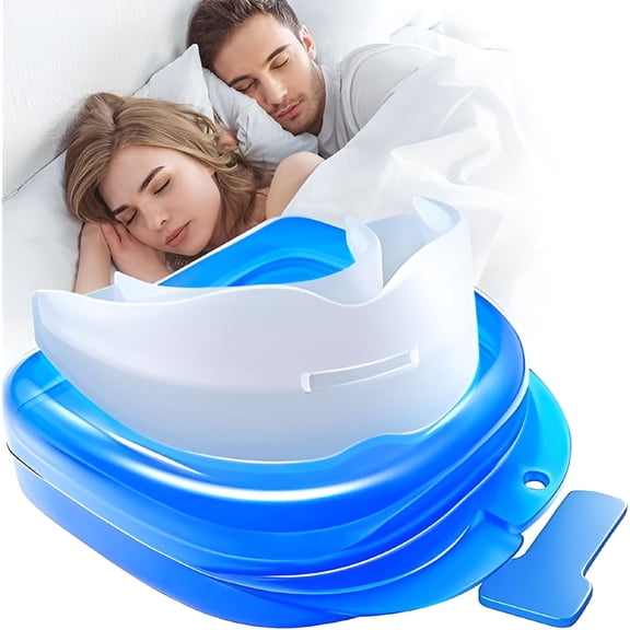 XIRQI Anti Snoring Device-Adjustable Anti-Snoring Device-Effective Snoring Solution for Men and Women – Professional and Reusable Anti-Snoring Mouth Guard