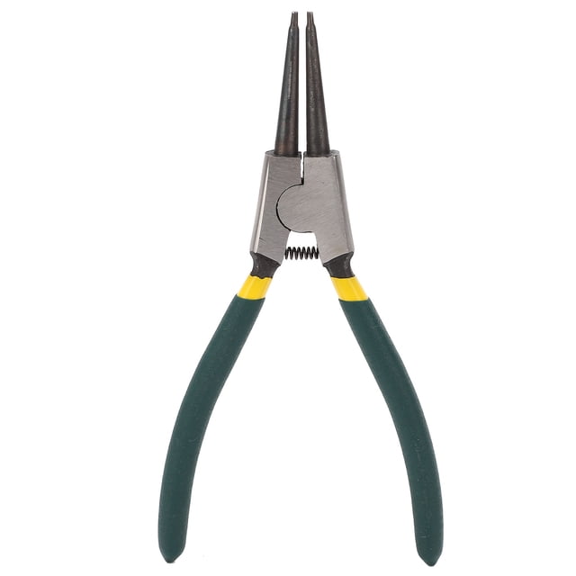 Straight External Pliers Circlip Pliers Tool Steel Spring Loaded Handle Snap Ring Pliers
