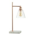 thumbnail image 3 of JONATHAN Y Lorena 22.25" Modern Glam Metal/Marble LED Table Lamp, Copper, JYL1100A, 3 of 7