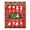 B, variant on Elegant 4Pieces Christmas Tableware Set Stainless Steel Texture with Seasonal Decors Suitable for Parties and Present