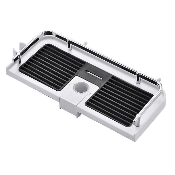 Botao Estante Soporte para bandeja hueca sin perforaciones Organizador ajustable para soporte elevador de ducha para baño