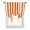 Orange, variant on Simple Red Stripes Tie Up Curtains for Kitchen Bathroom Bedroom Windows 63 Inch Length, Geometric Vertical Linens Modern Minimalism Balloon Drape Curtains Shade Rod Pocket Curtain Panel, 52"x63"