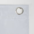 thumbnail image 5 of Sun Zero Nolan Energy Efficient Blackout Grommet Single Curtain Panel, 54" X 84", Dove White, 5 of 8
