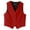 RED, variant on Edwards Garment Women's Fully Lined V-Neck  Economy Vest, Style 7490
