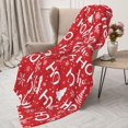 thumbnail image 3 of Gaeub Christmas Hohoho Print Flannel Throw Blanket, Home Fleece Throw Blanket for Couch or Bed,Decorative Blankets,Lightweight Fuzzy Flannel Blanket-40"x30", 3 of 6