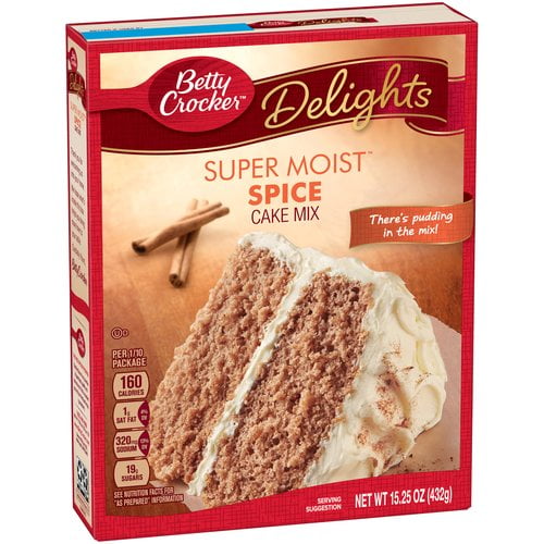 Betty Crocker Super Moist Spice Cake Mix, 15.25 OZ by General Mills