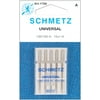 Schmetz Universal Sewing Machine Needles - Size 80/12, 5 Count