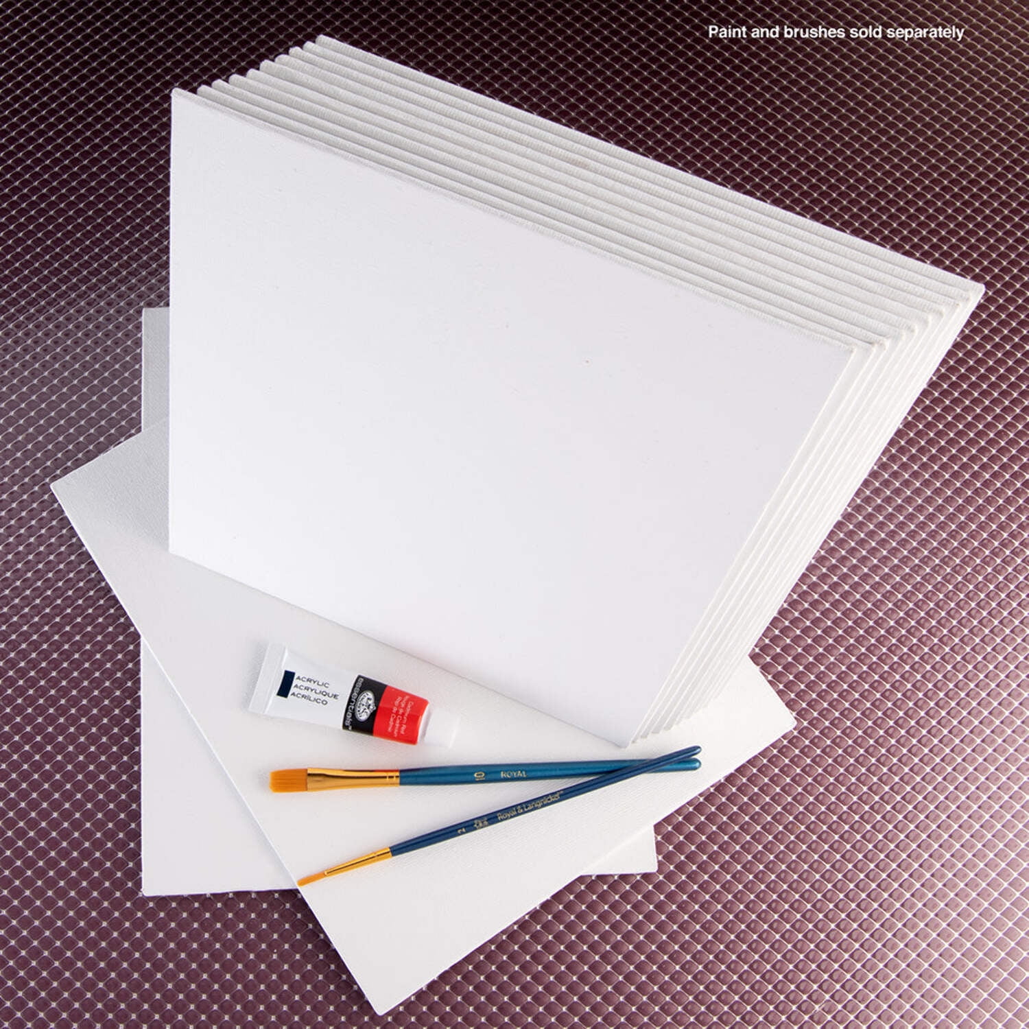 Royal & Langnickel Essentials 8" x 10" Art Canvas Panels, 6 Pack