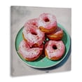 thumbnail image 2 of Stupell Industries Transitional Pink Frosted Donuts Canvas Art, 17 x 17, by Tina LeCour, 2 of 8