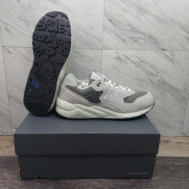 New Balance 580 NB Raincloud Grey Casual Shoes Sneakers MT580MG2 Men's Size 8