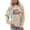 1-Beige, variant on Funny Chicken Lovers Farm Life Pullover Sweatshirt For Women Vintage Long Sleeve Crew Neck Novelty Hoodie Shirt