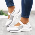 thumbnail image 3 of Vedolay Women Sneakers Sneakers for Women Breathable Slip on Sneakers Comfortable Knit Shoes,White 9, 3 of 5