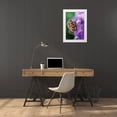 thumbnail image 3 of Rotenberg, Nancy 13x18 White Modern Wood Framed Museum Art Print Titled - Cecropia Moth on Iris in Garden, 3 of 4