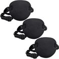 thumbnail image 1 of 3 Piezas Parches para los Ojos Parches para los Ojos Estrabismo Máscara para los Ojos Cosplay Parches para los Ojos Ajustables Máscara de Parche para los Ojos Pirata Ajustable para el Tratamiento de la Ambliopía Humana (Negro) JM, 1 of 5