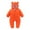 Orange, variant on Snowsuit Gift for Toddle boys kids Boys Girls Onesie Baby Romper Toddler Warm Outwear Winter Coat Zipper Baby Hooded Snowsuit Save Big