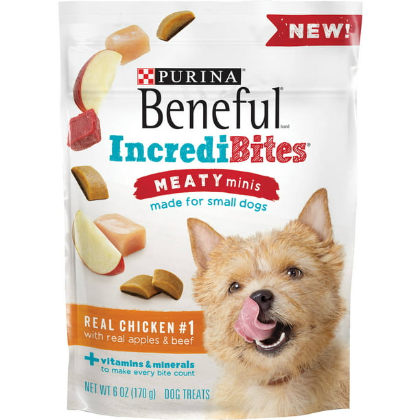 Purina Beneful Dog Training Treats Baked Delights Snackers 22 Oz Pouch Walmart Com Walmart Com