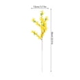 thumbnail image 2 of BESTYASH 10Ud Flores Artificiales Amarillas Para Realistas Para Hogar Oficina Fiesta, 2 of 6