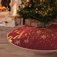 thumbnail image 5 of Sikiie Merry Christmas Christmas Tree Skirt, Christmas Tree Decorations, Christmas Decor, Tree Mat Decoration(30-48IN)-36", 5 of 6
