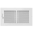 thumbnail image 1 of Vent Register AC Infinity de acero ajustable, 15 x 30 cm, color blanco, 1 of 6