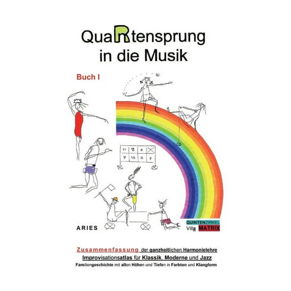 QuaRtensprung in die Musik: ZUSAMMENFASSUNG der ganzheitlichen Harmonielehre - Improvisationsatlas für Klassik, Moderne und Jazz, Buch 1 (Hardcover)