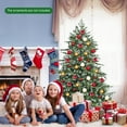 thumbnail image 3 of Gymax 6 Ft Artificial Christmas Tree Unlit Hinged Xmas Tree w/ Metal Stand, 3 of 9