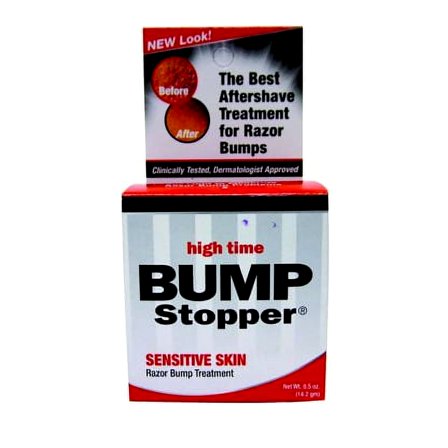 2 Pack - High Time Bump Stopper Sensitive Skin Razor Bump Treatment, 0.5 oz
