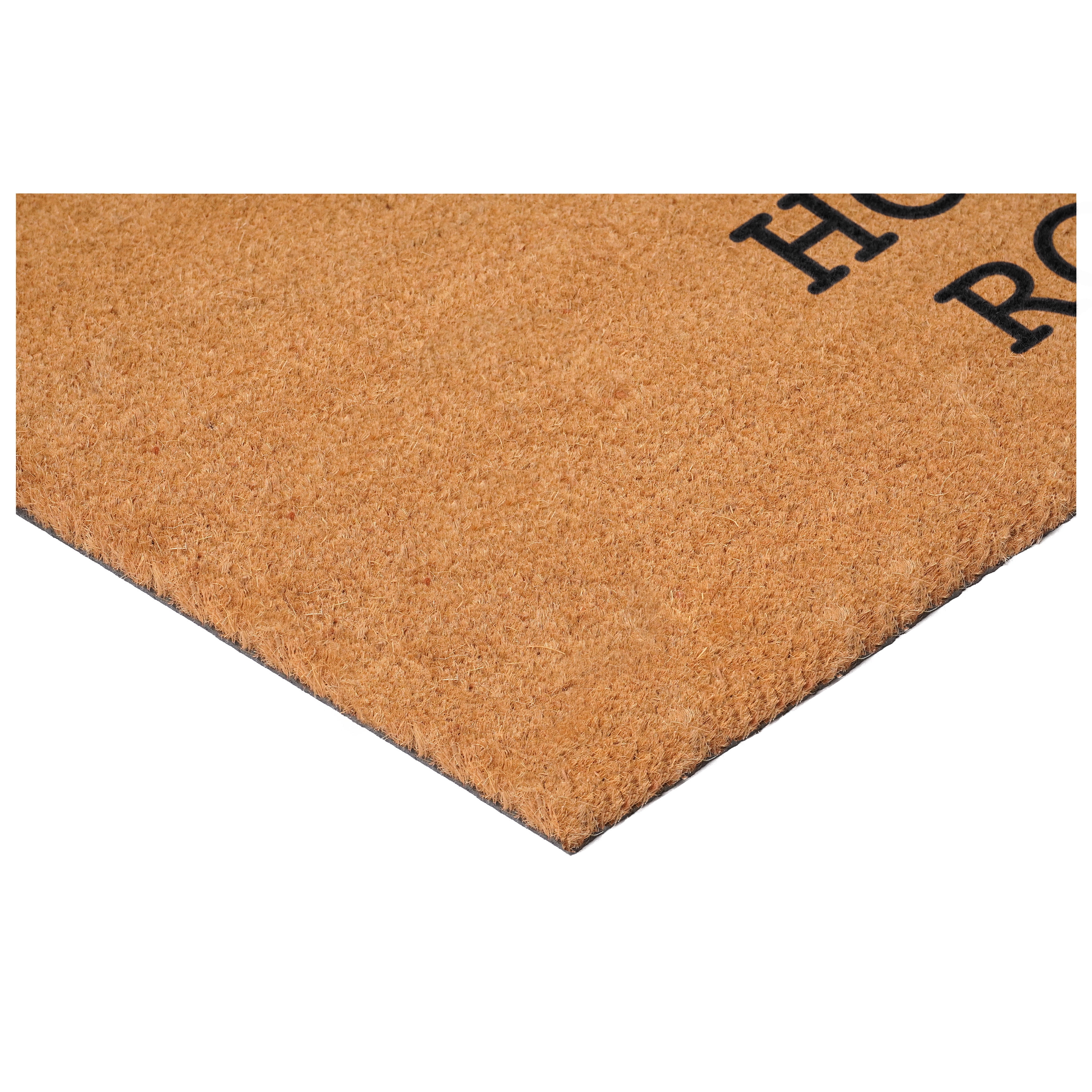 Hope You Like Rottweilers Non Slip Vinyl Backing, Front Doormat, Entryway Doormat, 17"x29"
