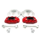 Alcon Brake BKF1559AX5 Brake Kit for 2022 Ford F250, F350, Red