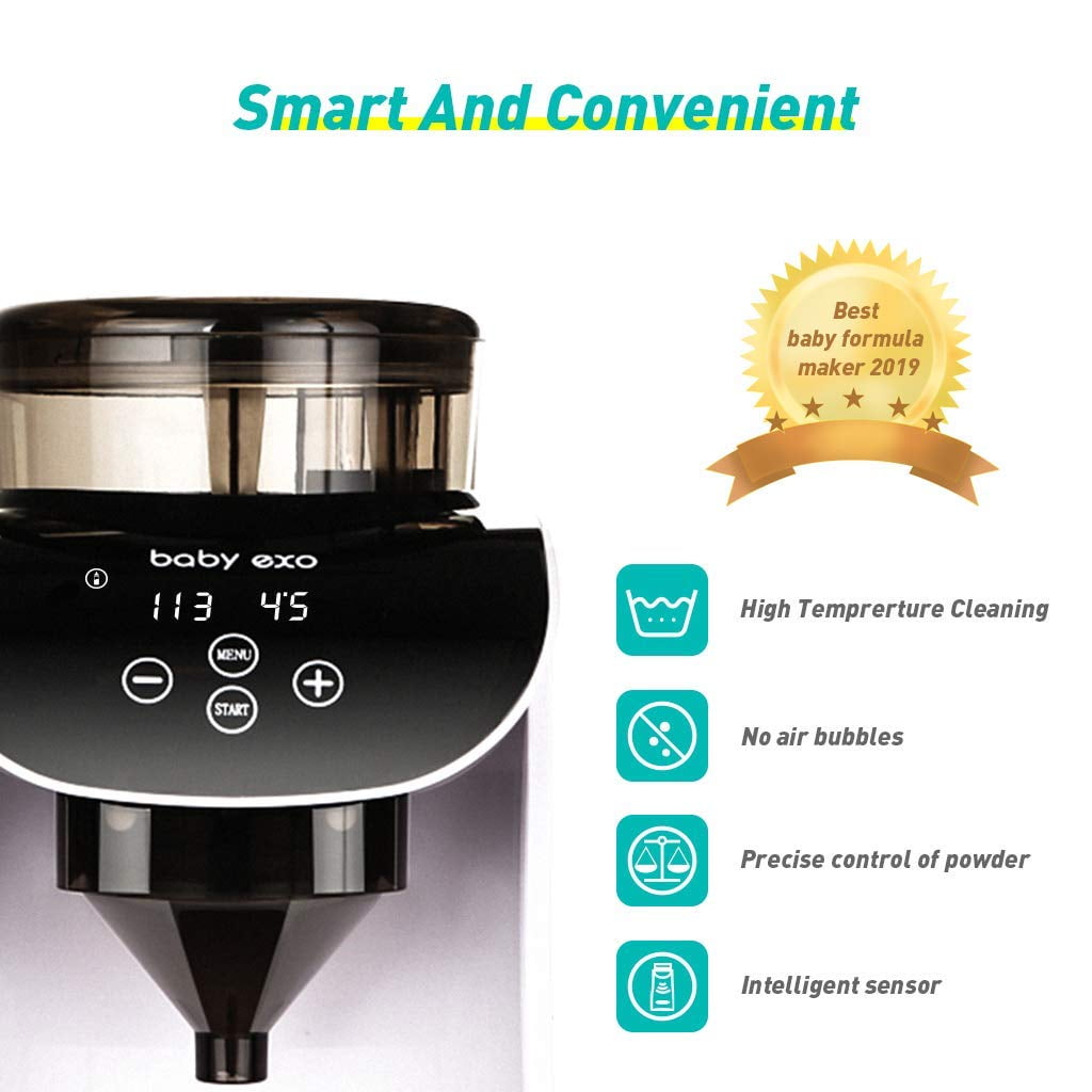 Electric Baby Formula Mixer Machine, Automatic Smart Baby Milk Maker And  Foam Maker With Blender Stirring Cup