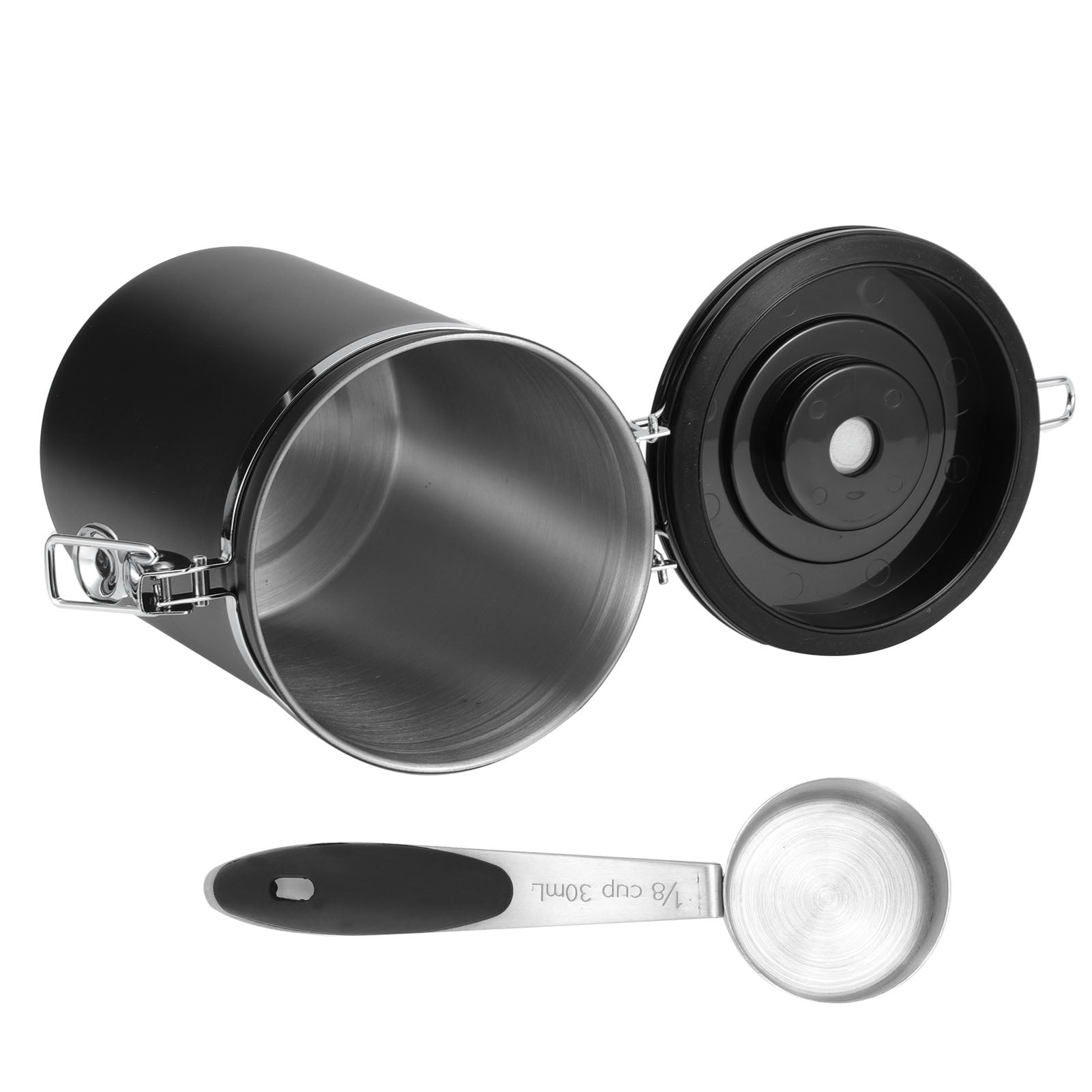 Ecoyyzn Airtight Coffee Container, Sealing Storage Canister, 304 Stainless Steel, Sealing Can