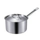 thumbnail image 2 of Cazo de Acero Inoxidable, Olla de Cocina, Hervidor de Leche con Mango de Toque Frío, 14cm de Diámetro, 30cm de Largo para Cocinas de Gas, Eléctricas e Inducción., 2 of 6