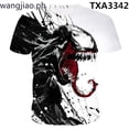 thumbnail image 2 of Nueva Moda De Verano Veneno 3D Impresión sci-fi t-shirt Masculino Camiseta casual 3D Ropapangjing, 2 of 4