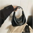 thumbnail image 4 of Small Hobo Bags for Women Retro Crescent Shoulder Purse Fall Soft Crossbody Handbag 2025, 4 of 7