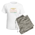thumbnail image 5 of CafePress - School's Out Forever, Retired Teacher Last Pajamas - Women's Short Sleeve Print T-Shirt and Pants Light Cotton Pajama Set, 5 of 7