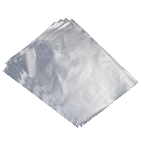 Uxcell Flexible Graphite Foil Graphite Gasket Sheet Graphite Foil Sheet 250x200x0.1mm, Pack of 5