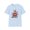 Light Blue, variant on Bugs Bunny Shirt, Bugs Bunny T Shirt, Shirt with Bugs Bunny, T Shirt with Cartoon, Cartoon on T Shirt, Animation Shirt