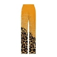 thumbnail image 5 of VEKDONE Womens Linen Long Pants Brown L, 5 of 5