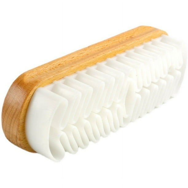 Cepillo de pelo de caballo, para engrasar, pulir, limpiar, quitar el polvo, cepillo de pelo suave para zapatos, juego de herramientas para limpiar zapatos