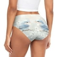 thumbnail image 6 of Women's Underwear Cute Blue Birds Hipster Panties Underwear for women, Large, 6 of 9