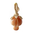 thumbnail image 2 of Collar con colgante de piedra amatista y mini traje de hongo. Piedra semipreciosa de cristal en forma de hongo., 2 of 6