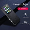 thumbnail image 2 of (PInk)MP3 MP4 Player Bluetooth-compatible Speaker Touch Key Built-in 16GB HiFi Metal Mini Portable Walkman With Radio FM Recording, 2 of 5