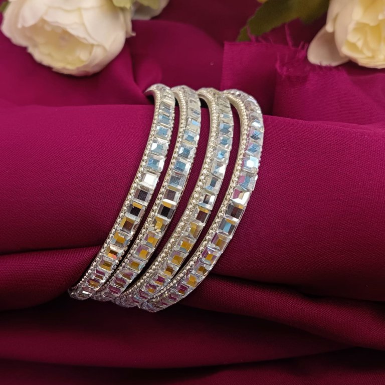 Three Layer Rhinestone Stretch Bracelets Bangle Jewelry Adjustable Bridal  Bracelet For Women Silver One Size