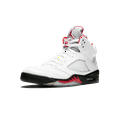 thumbnail image 4 of JORDAN MENS Air Jordan 5 Retro "Fire Red 2013" 136027 100 136027 100 from Stadium Goods, 4 of 6