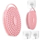 thumbnail image 1 of Cepillo exfoliante corporal de silicona de doble cara para ducha, paquete de 1, cepillo exfoliante corporal para ducha y baño con ganchos, esponja de silicona para mujeres, hombres y niños,, 1 of 7