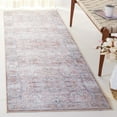 thumbnail image 3 of SAFAVIEH Tucson Hollie Traditional Machine Washable Runner, 2'6" x 8', Rust/Beige, 3 of 9