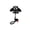 C02-Black, variant on Funny Grim Reaper Rider Pet Halloween Costume, Cosplay Dress‑Up Apparel, Riding Outfit for Small & Medium Dogs and Cats
