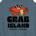 thumbnail image 3 of Instant Message - Crab Island - Women's Racerback Tank Top, 3 of 6